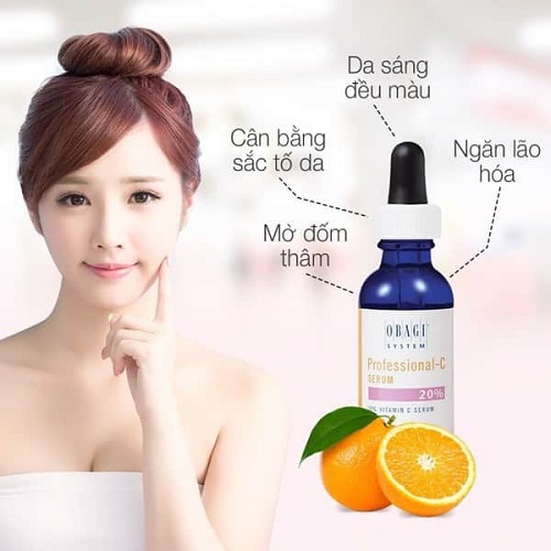 serum chong oxy hoa, lam deu mau da